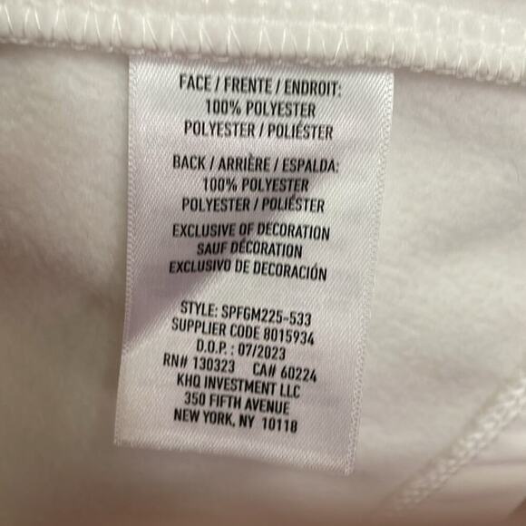 New Spyder Women’s Hooded Jacket Size M Lilac and White. Full zipper - Picture 8 of 11